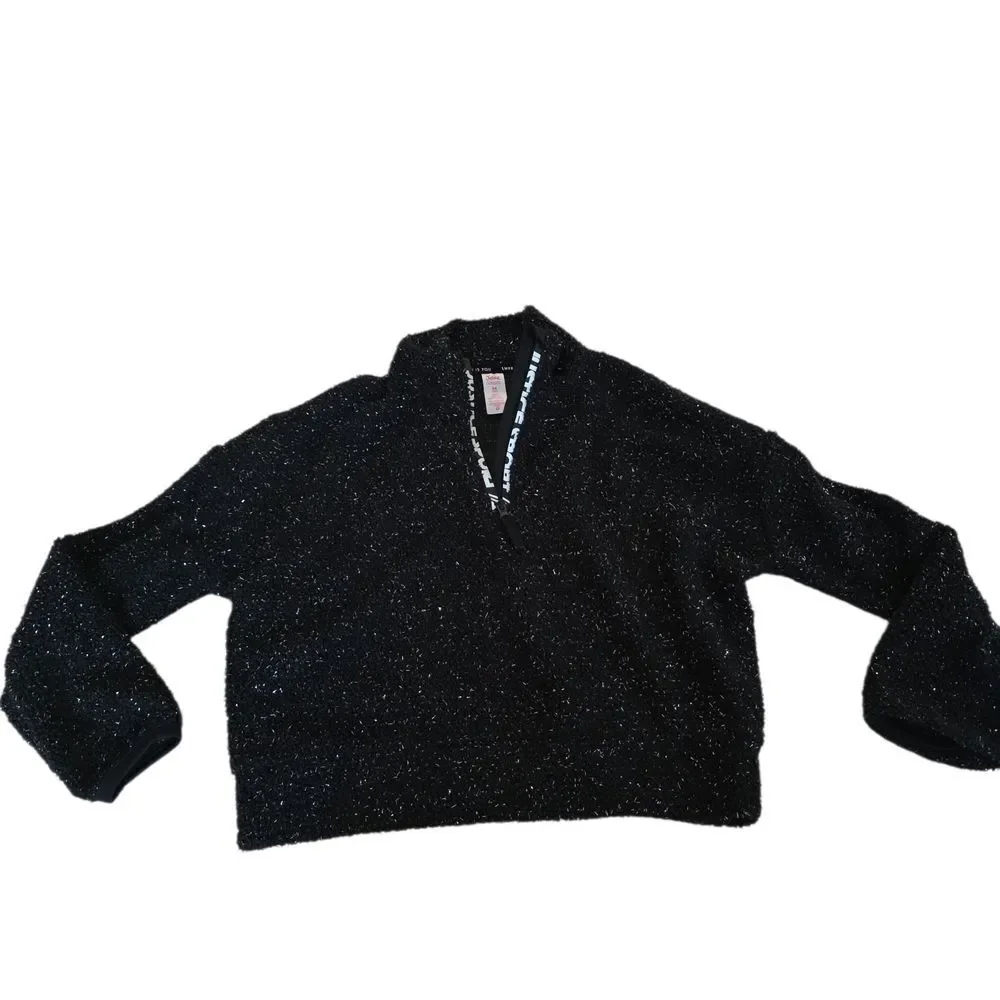 Black Sparkle Girls Sweater Size 10